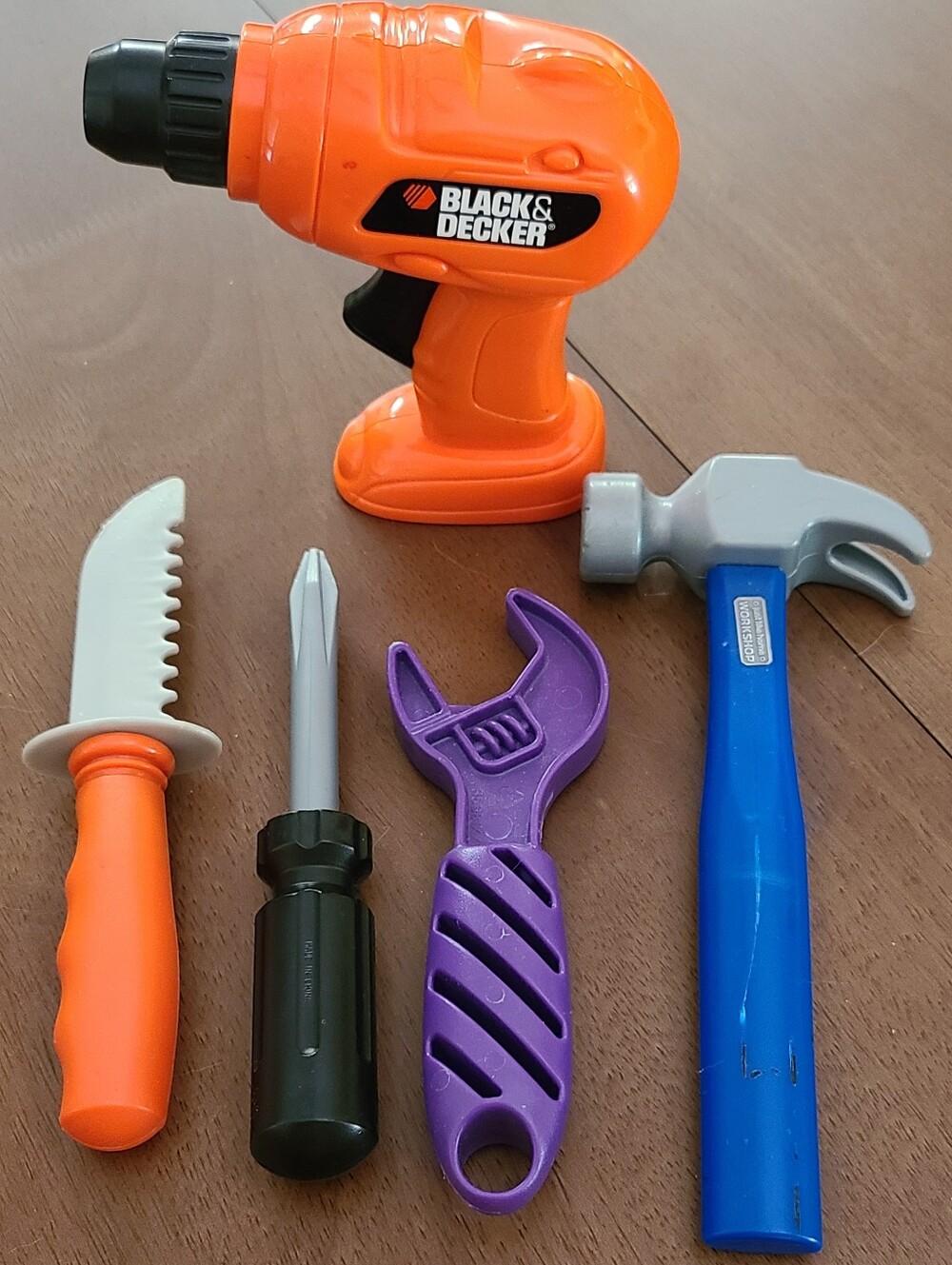 Kids Learning Tool Playset - Handyman Workshop Bench Accessories - Little Tikes
